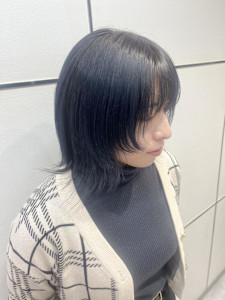 小顔へア/髪質改善/ブリーチなしカラー／ヘアアレンジ