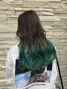 グラデーションカラーターコイズグリーン