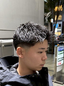 銀座　フェードカット