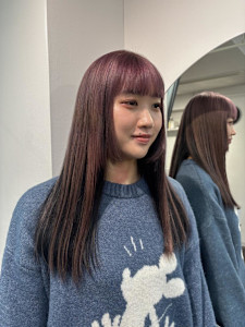 ピンクカラー/ピンクパープルカラー/カシスレッド/ハイトーン - AO。掲載