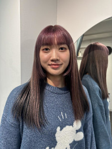 アンブレラカラー/ピンクカラー/暖色/ハイトーンカラー - AO。掲載