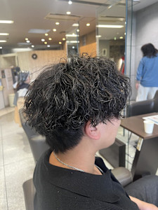 メンズツイストスパイラルパーマ