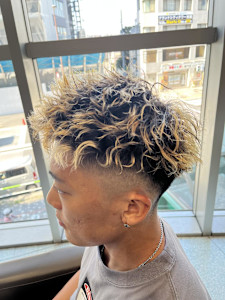 メンズ仏陀パーマ