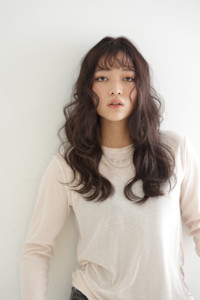 大人カジュアル/ロングウェーブ/ロングパーマ