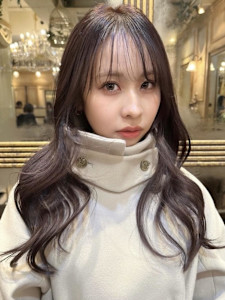 グレーブラウン/ハイレイヤーカット/ヨシンモリ