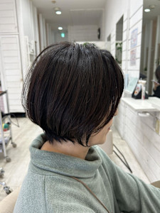 terrace岩政/ショートボブ/30代40代/姪浜