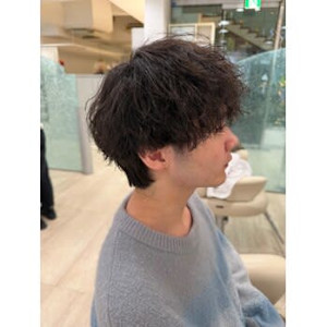 束感メンズツイストパーマ