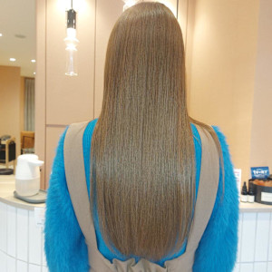 30代40代50代髪質改善艶カラー大人ガーリーベージュカラー