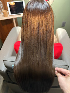 艶髪ブラウンカラー