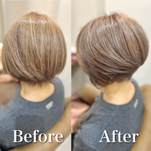 白髪ぼかし(ベージュ)白髪キレイにマイナス10歳