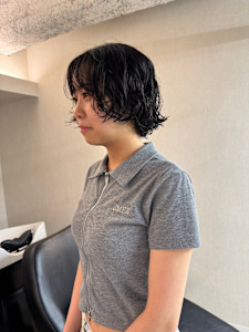 ショートパーマ