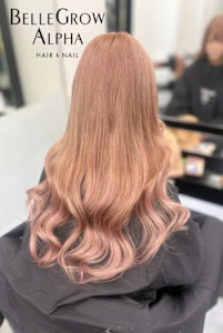 カラー＋エクステ - BELLE GROW ALPHA HAIR&NAIL掲載