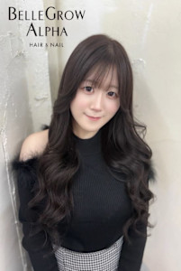 カラー＋エクステ - BELLE GROW ALPHA HAIR&NAIL掲載