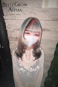 カット＋カラー - BELLE GROW ALPHA HAIR&NAIL掲載