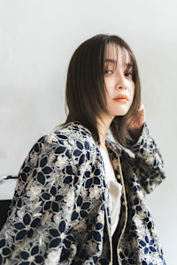 レイヤーカット/レイヤー/顔周り/ミディアム/ボブ/ショート