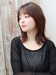 外ハネミディアム - 髪質改善 博多 祇園 美容室 im掲載