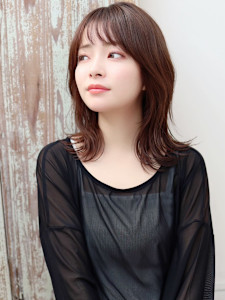 外ハネミディアム - 髪質改善 博多 祇園 美容室 im掲載