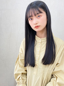 暗髪ロング - 髪質改善 博多 祇園 美容室 im掲載