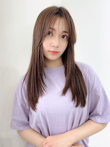 セミロングレイヤー - 髪質改善 博多 祇園 美容室 im掲載