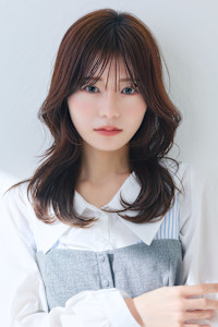 韓国くびれヘア×暗めカラー［恵比寿駅/髪質改善/グレージュ］ - etre by comme Matisse恵比寿駅前店/髪質改善/縮毛矯正/トリートメント【エトル】掲載