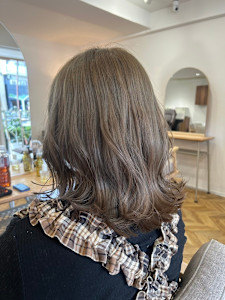 オリーブカラー/ベージュカラー/ブリーチカラー - HaKU maison髪質改善/ハイライト/ショートボブ/パーマ【ハクメゾン】掲載