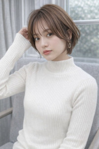 大人洗練ショートボブ