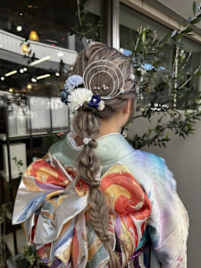 《yuzuki》ヘアセット