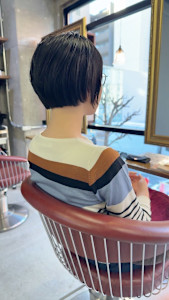 前下がり切りっぱなし　ボブ
