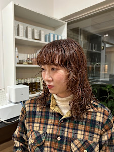 ミディアムパーマ/ミックスパーマ/レイヤーカット