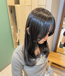 韓国風レイヤーカット