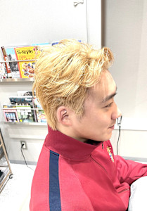 MEN'S HARE ×high tone color