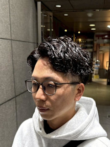 銀座　ビジネスパーマ