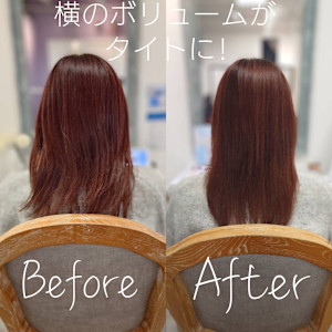 ticoSHIORI /オススメ酸性ストレート（髪質改善）