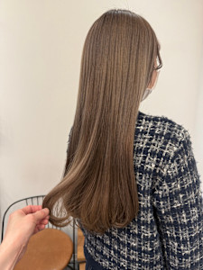 池袋 ダブルカラー ブリーチ ブラウンベージュ♪