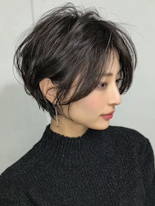 ショートレイヤー - 個室型ヘアサロン MaCaro. by across掲載