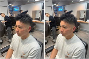 大宮/カット/短髪/毛流れ/センターパート - Vii men掲載