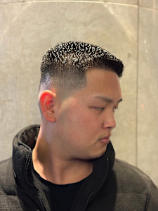 スキンフェード×濡れパン