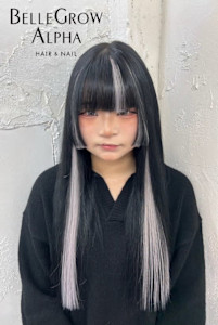 カラー＋エクステ - BELLE GROW ALPHA HAIR&NAIL掲載