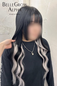 カラー＋エクステ - BELLE GROW ALPHA HAIR&NAIL掲載