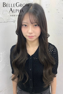 カラー＋エクステ - BELLE GROW ALPHA HAIR&NAIL掲載
