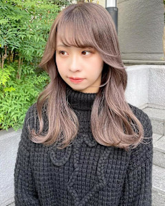 ミルクティーブラウン/シャンパンベージュ/韓国巻き - Lille by artina 橋本2号店掲載