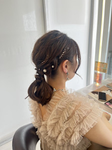 ふわふわローポニー