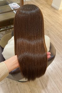髪質改善ストレート