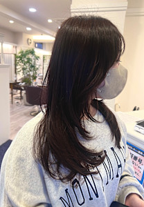 レイヤーカット/フロントレイヤー/ハッシュカット/韓国風