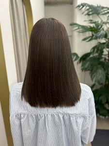  『ROW横浜』髪質改善×艶ブラウンカラー