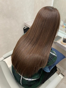 『ROW横浜』髪質改善×ブラウン