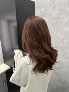  『ROW横浜』美髪艶ブラウンカラー×エアリー