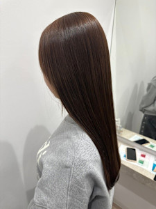  『ROW横浜』ダークトーン艶髪