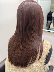  『ROW横浜』美髪艶×赤茶ブラウンカラー