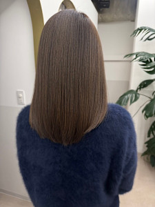  『ROW横浜』美髪艶ブラウンカラー